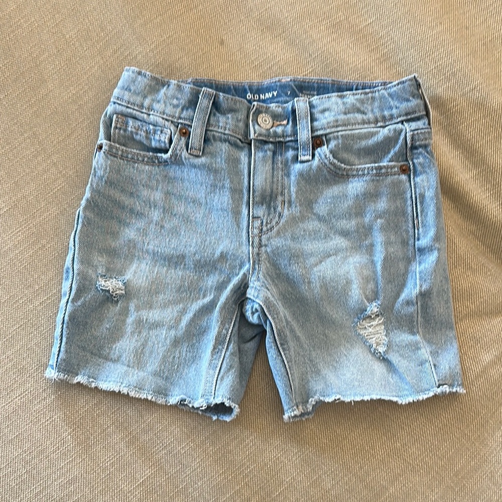 Old Navy Blue Denim Cut-Off Shorts